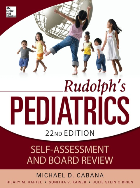 Cover image for book Rudolphs Pediatrics Self-Assessment and Board Review