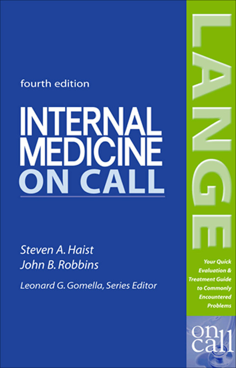 Cover image for book Internal Medicine On Call
