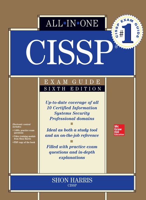 Cover image for book CISSP All-in-One Exam Guide, 6th Edition