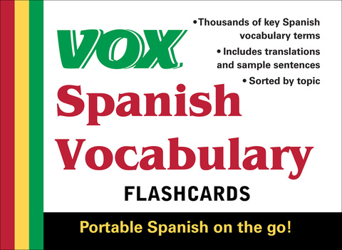 Cover image for book VOX Spanish Vocabulary Flashcards