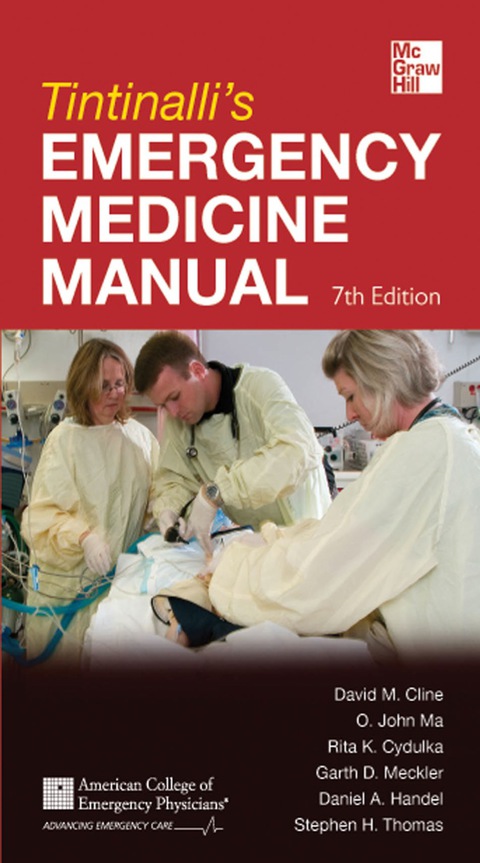 Cover image for book Tintinalli's Emergency Medicine Manual 7/E