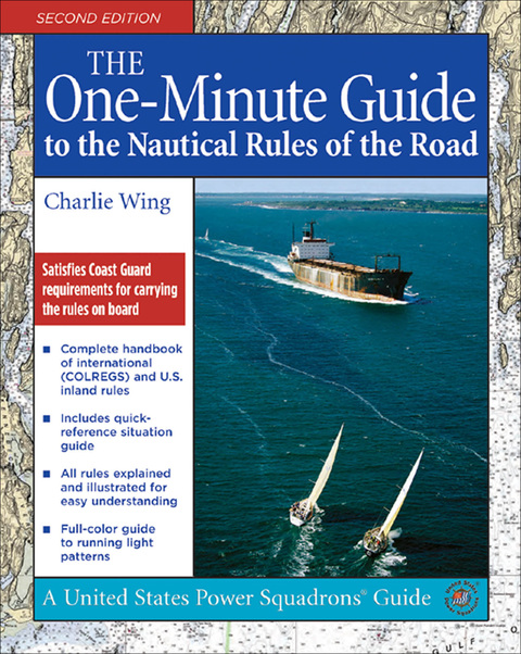 Cover image for book The One-Minute Guide to the Nautical Rules of the Road