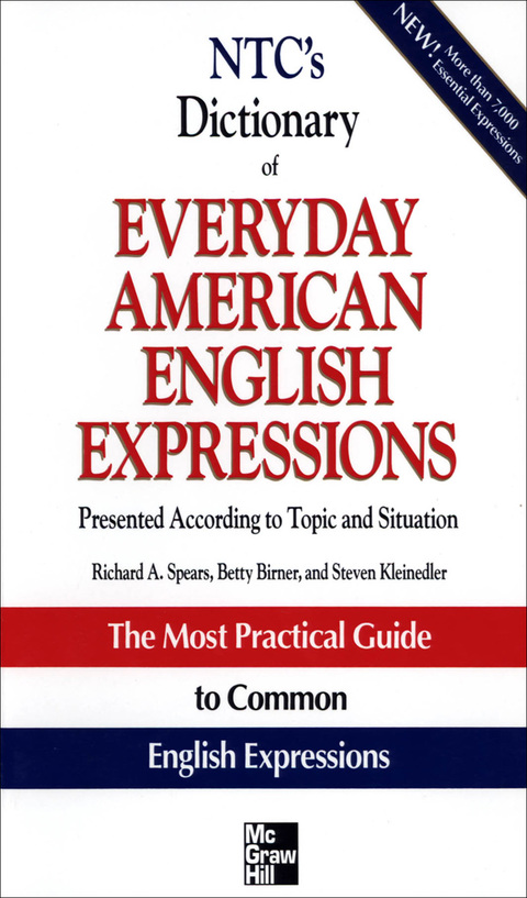 Cover image for book NTC's Dictionary of Everyday American English Expressions