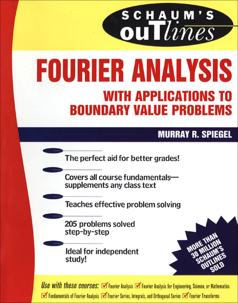 Cover image for book Schaum's Outline of Fourier Analysis with Applications to Boundary Value Problems