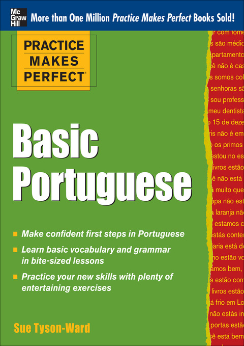 Cover image for book Practice Makes Perfect Basic Portuguese (EBOOK)