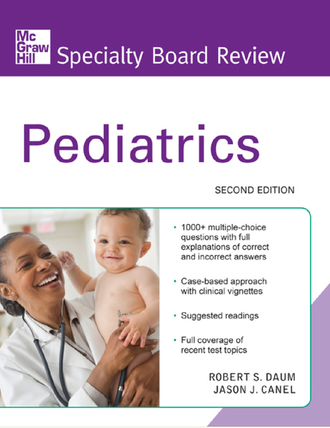Cover image for book McGraw-Hill Specialty Board Review Pediatrics, Second Edition