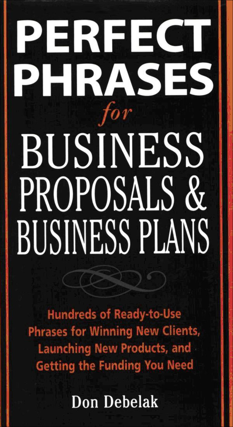 Cover image for book Perfect Phrases for Business Proposals and Business Plans