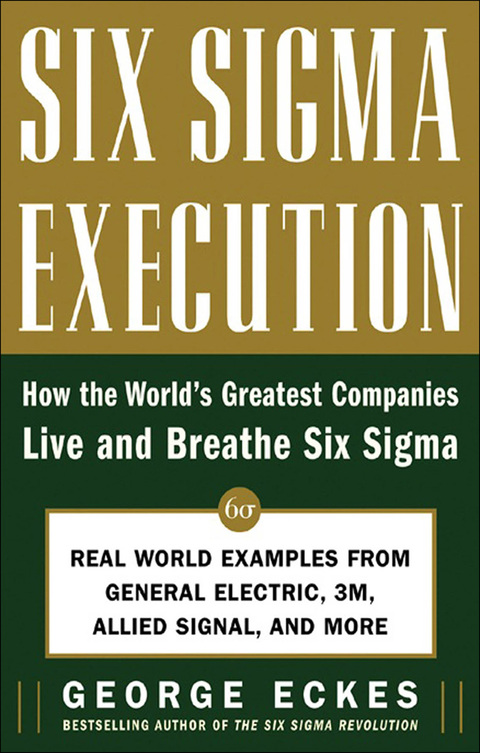 Cover image for book Six Sigma Execution