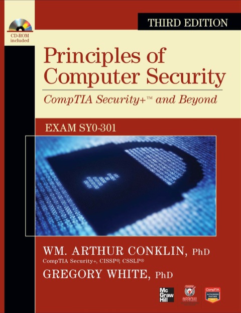 Cover image for book Principles of Computer Security CompTIA Security+ and Beyond (Exam SY0-301)