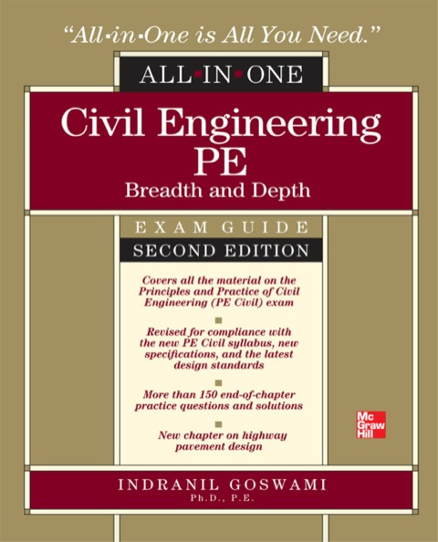 Cover image for book Civil Engineering All-In-One PE Exam Guide: Breadth and Depth