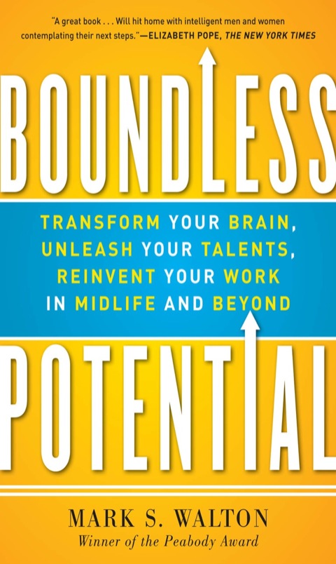 Cover image for book Boundless Potential:  Transform Your Brain, Unleash Your Talents, and Reinvent Your Work in Midlife and Beyond