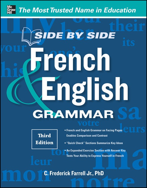 Cover image for book Side-By-Side French and English Grammar, 3rd Edition