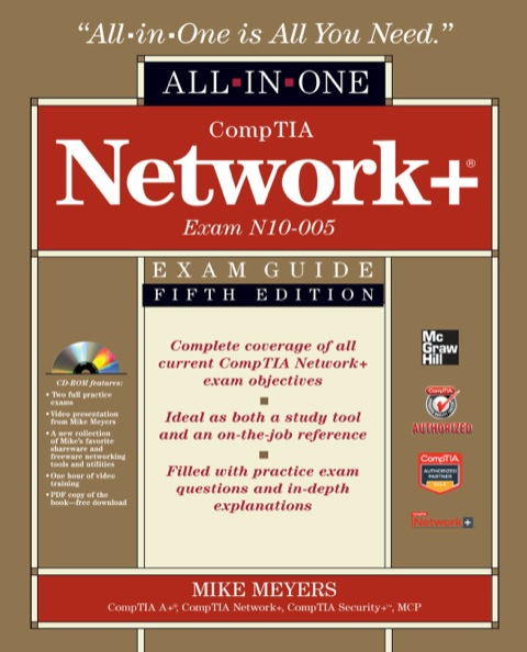 Cover image for book CompTIA Network+ All-In-One Exam Guide (Exam N10-005)