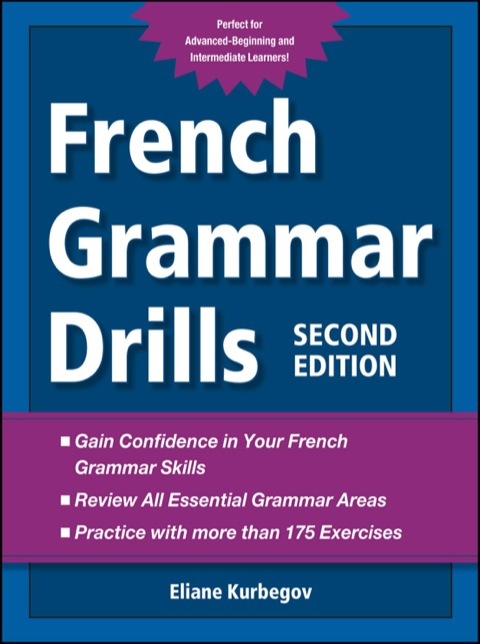 Cover image for book French Grammar Drills
