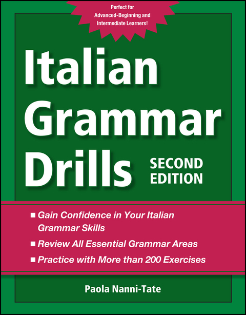 Cover image for book Italian Grammar Drills
