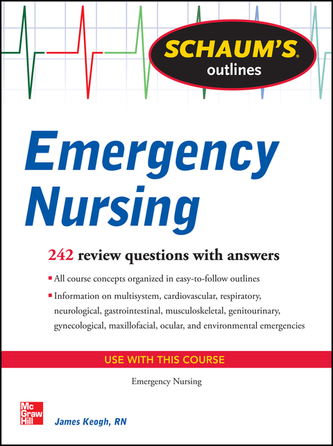 Cover image for book Schaum's Outline of Emergency Nursing