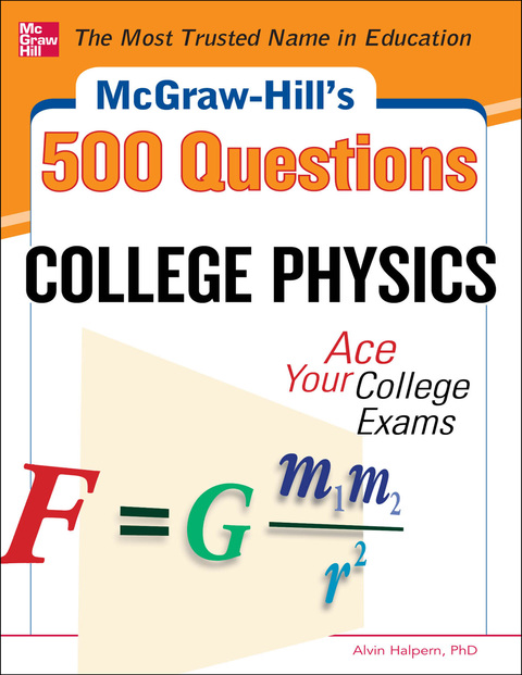 Cover image for book McGraw-Hill's 500 College Physics Questions