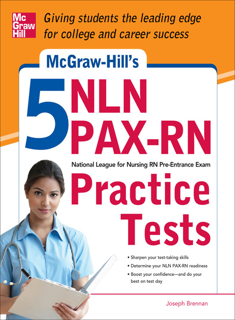 Cover image for book McGraw-Hill's 5 NLN PAX-RN Practice Tests