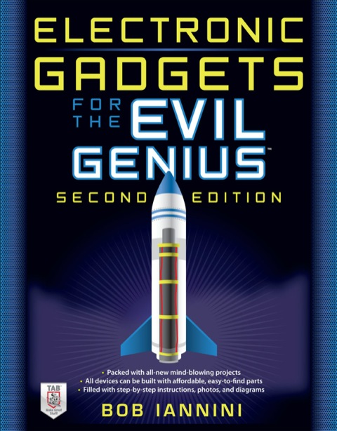 Cover image for book Electronic Gadgets for the Evil Genius