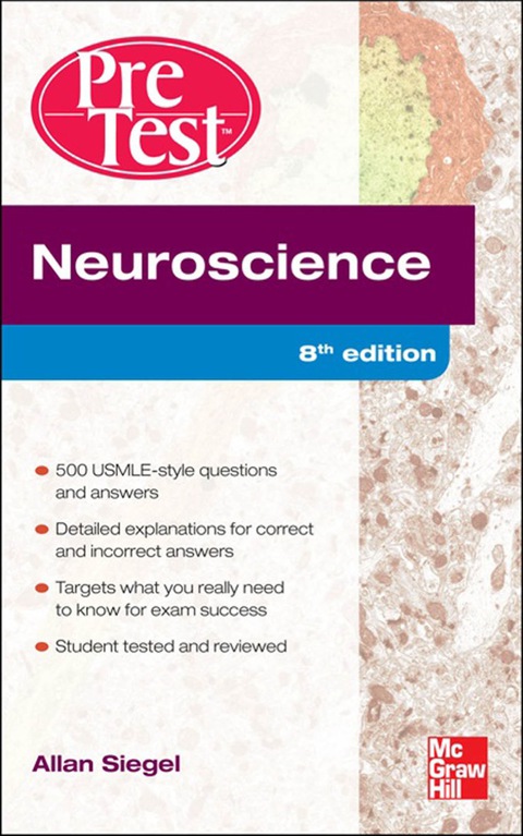 Cover image for book Neuroscience Pretest Self-Assessment and Review