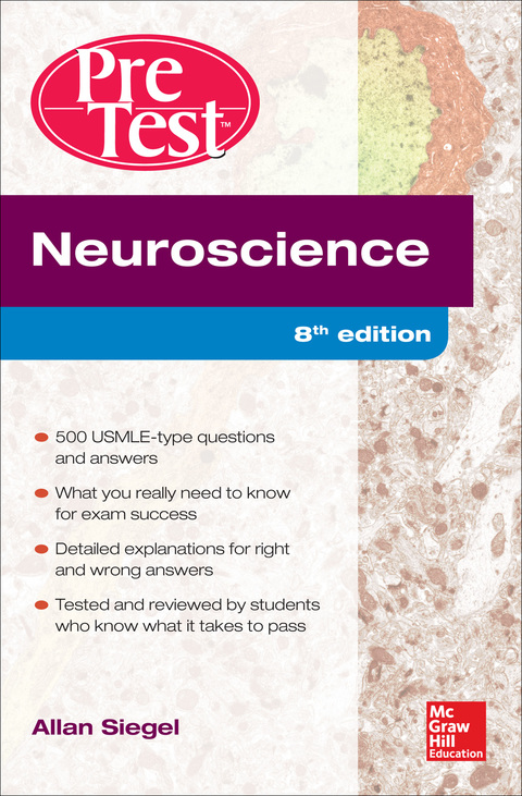 Cover image for book Neuroscience Pretest Self-Assessment and Review, 8th Edition