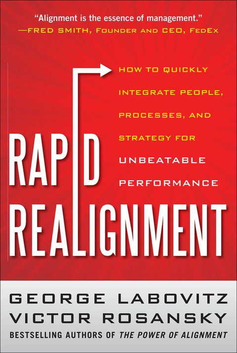 Cover image for book Rapid Realignment: How to Quickly Integrate People, Processes, and Strategy for Unbeatable Performance