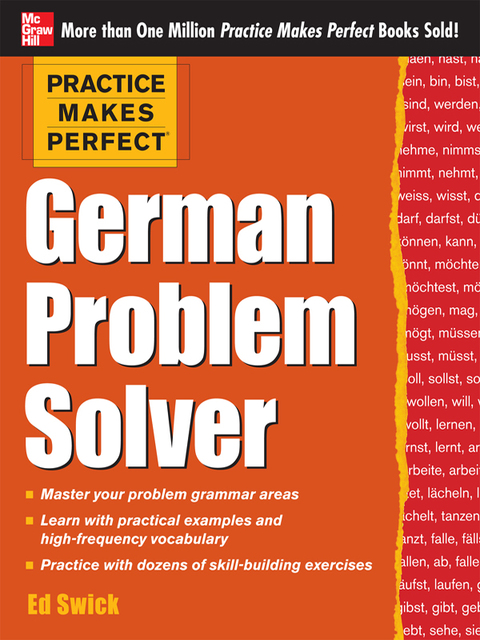 Cover image for book Practice Makes Perfect German Problem Solver (EBOOK)