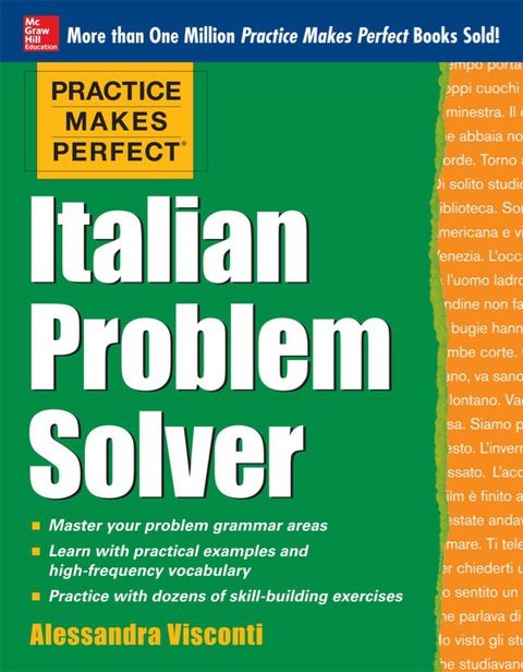 Cover image for book Practice Makes Perfect Italian Problem Solver (EBOOK)