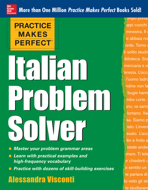 Cover image for book Practice Makes Perfect Italian Problem Solver (EBOOK)