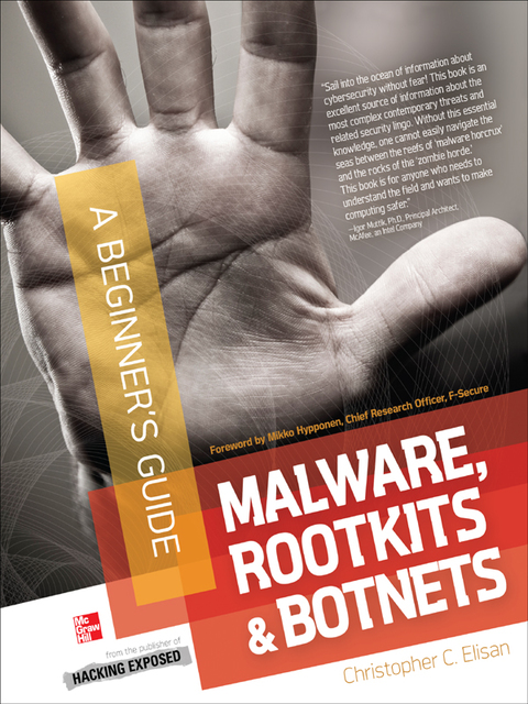 Cover image for book Malware, Rootkits & Botnets A Beginner's Guide