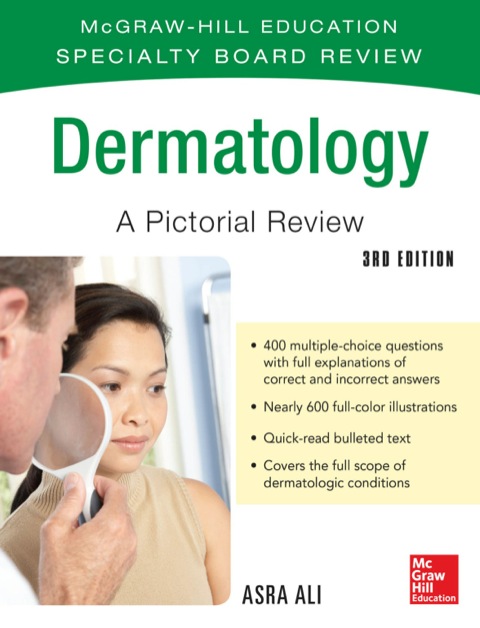 Cover image for book McGraw-Hill Specialty Board Review Dermatology A Pictorial Review 3/E