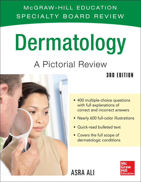 Cover image for book McGraw-Hill Specialty Board Review Dermatology A Pictorial Review 3/E