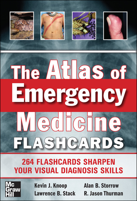 Cover image for book The Atlas of Emergency Medicine Flashcards