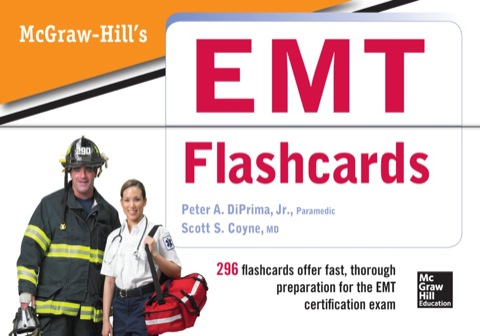 Cover image for book McGraw-Hill's EMT Flashcards