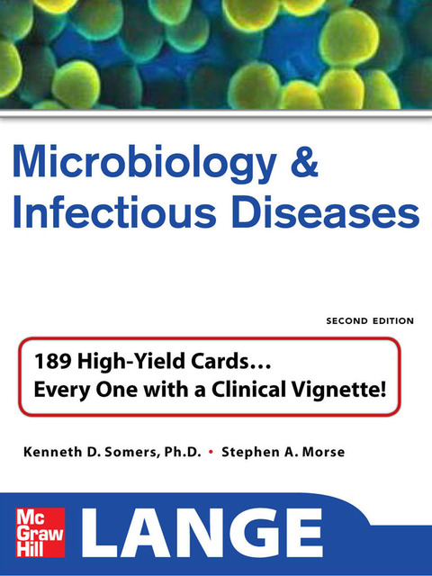 Cover image for book Lange Microbiology and Infectious Diseases Flash Cards, Second Edition