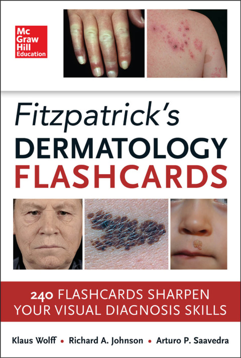 Cover image for book Fitzpatricks Dermatology Flash Cards