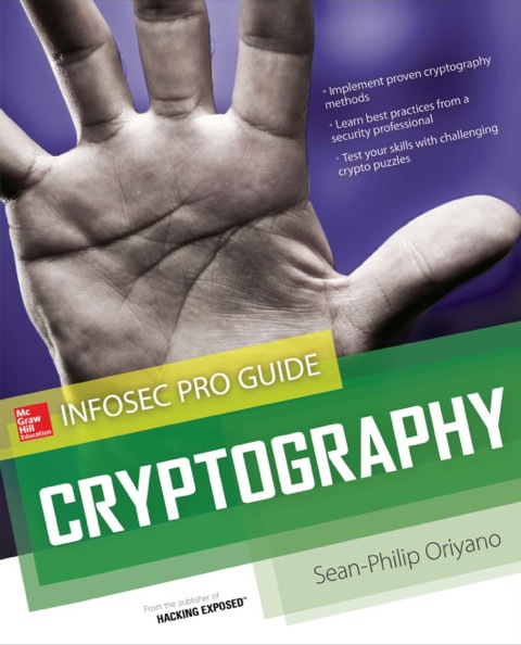 Cover image for book Cryptography InfoSec Pro Guide