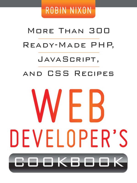 Cover image for book Web Developer's Cookbook
