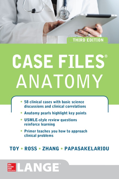 Cover image for book Case Files Anatomy 3/E