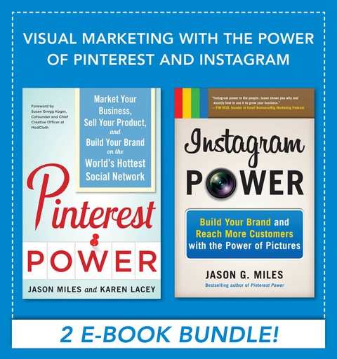 Cover image for book Visual Marketing with the Power of Pinterest and Instagram EBOOK BUNDLE