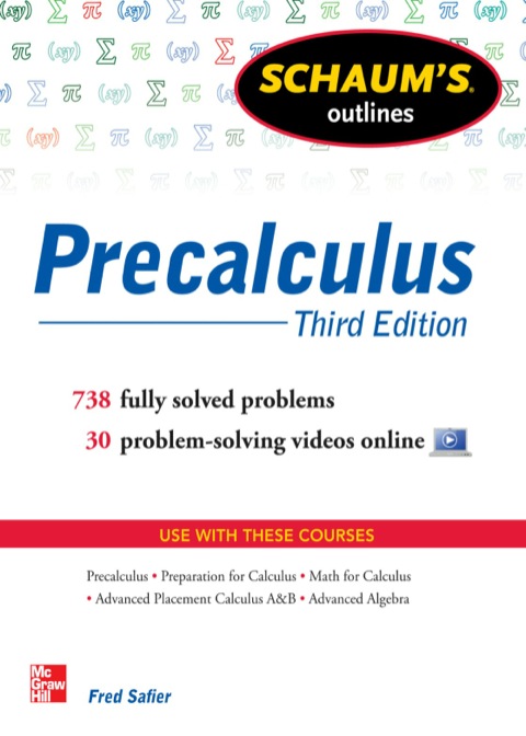 Cover image for book Schaum's Outline of Precalculus