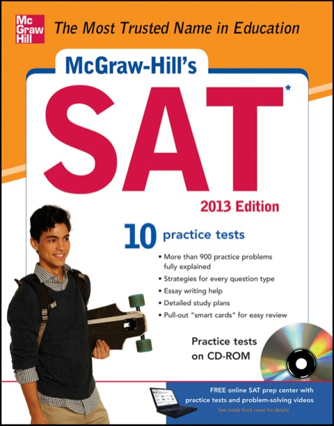 Cover image for book McGraw-Hill's SAT, 2013 Edition