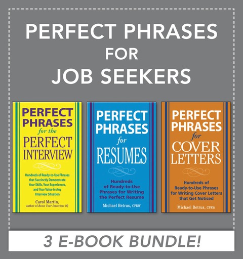Cover image for book Perfect Phrases for Job Seekers (EBOOK BUNDLE)