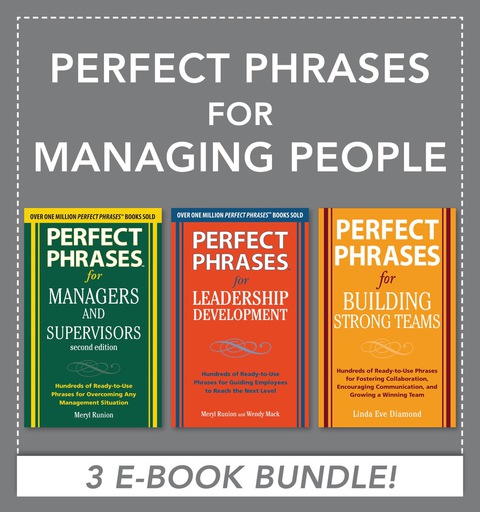 Cover image for book Perfect Phrases for Managing People (EBOOK BUNDLE)