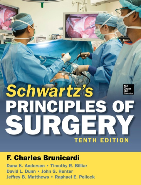 Cover image for book Schwartz's Principles of Surgery