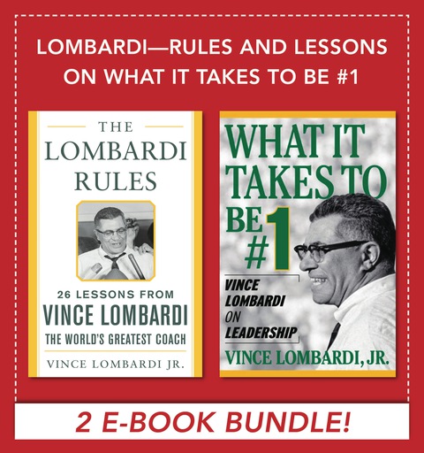 Cover image for book Lombardi - Rules and Lessons on What It Takes to Be #1 (EBOOK BUNDLE)