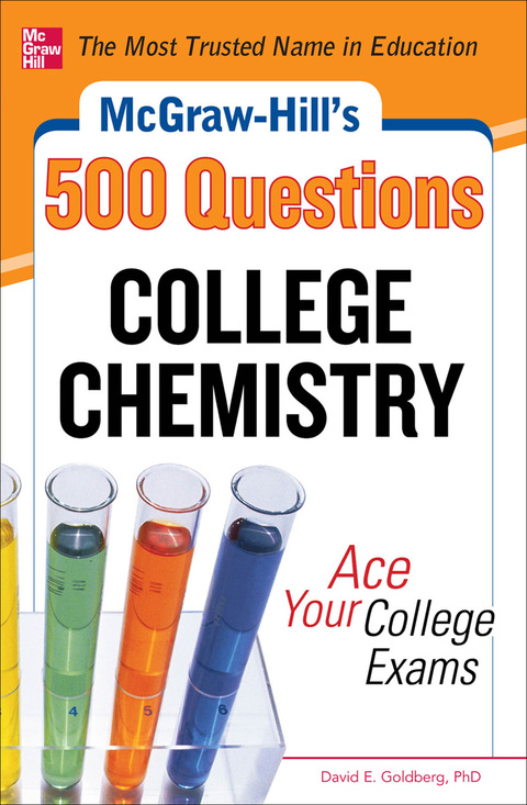 Cover image for book McGraw-Hill's 500 College Chemistry Questions