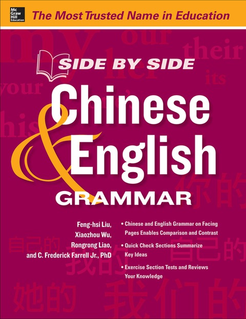Cover image for book Side by Side Chinese and English Grammar