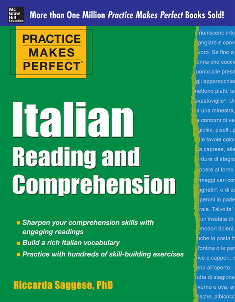 Cover image for book Practice Makes Perfect Italian Reading and Comprehension