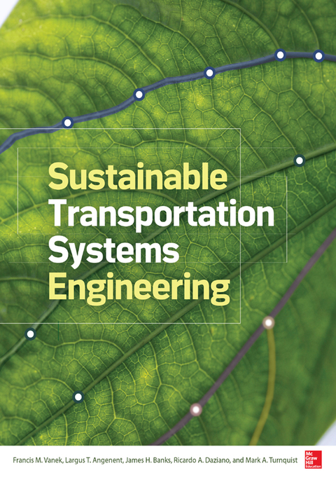 Cover image for book Sustainable Transportation Systems Engineering